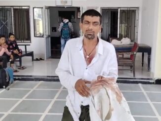 RPF जवान पर मारपीट का आरोप, रेलवे परिसर की तस्वीर