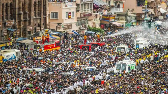 पूरी रथयात्रा भगदड़