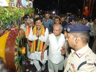 सीएम मोहन यादव ने जगन्नाथ रथयात्रा में हिस्सा लिया