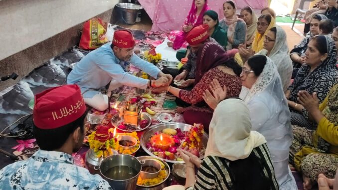 कटनी में 40 दिवसीय झूलेलाल चालीहां महोत्सव का शुभारंभ 