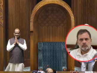 ओम बिरला ने राहुल से कहा : अपने नेताओं को समझाइए कि जनता ने पर्चियां फेंकने के लिए नहीं भेजा