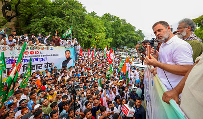 महाराष्ट्र चुनाव में धांधली हुई, हम बिहार में ऐसा नहीं होने देंगे : राहुल गांधी