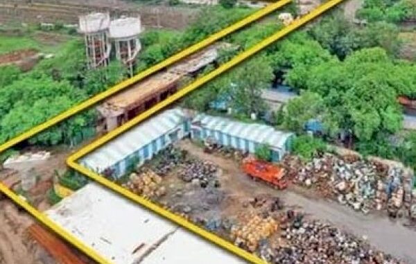 भोपाल में 90 डिग्री मोड़ वाले आरओबी के बाद इंदौर में बन रहे पुल पर उठे सवाल