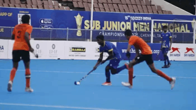 जूनियर पुरुष राष्ट्रीय हॉकी : हरियाणा, उत्तर प्रदेश, ओडिशा और पंजाब सेमीफाइनल में