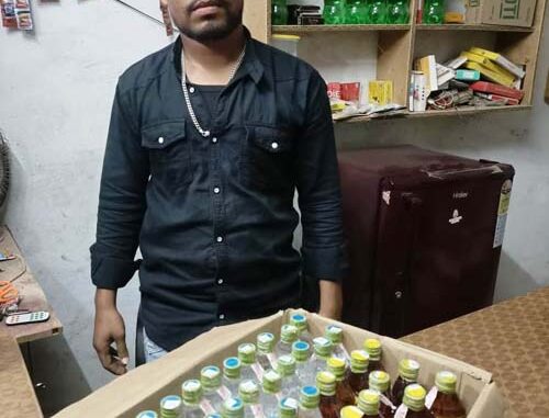 ऑपरेशन शिकंजा: अवैध पैकारियों के 72 ठिकानों पर पुलिस को रेड ,328.38 लीटर अवैध शराब जब्त
