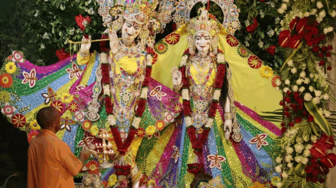 श्रीकृष्ण जन्मस्थान पर हर्षोल्लास से मनाया जा रहा जन्माष्टमी उत्सव