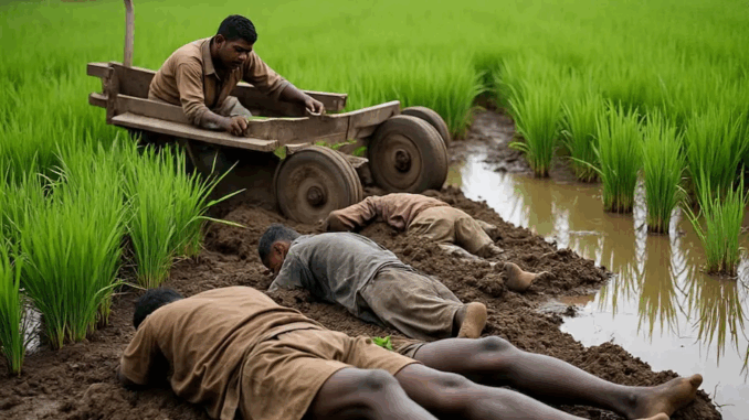 रायसेन करंट घटना : धान रोप रहे चार मजदूर करंट की चपेट में आए, दो की मौत