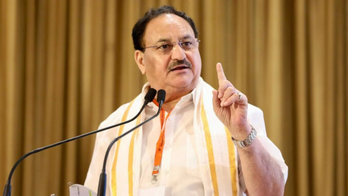 प्रधानमंत्री के खिलाफ अभद्र टिप्पणी : जे पी नड्डा ने राहुल, तेजस्वी पर साधा निशाना