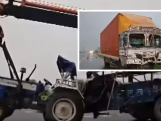 बुलंदशहर सड़क हादसा : ट्रैक्टर और ट्रक की टक्कर में आठ लोगों की मौत, 43 अन्य घायल
