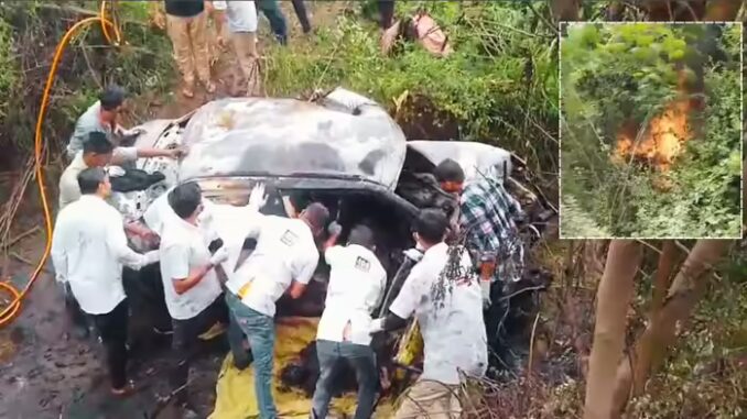 गुजरात के सुरेंद्रनगर में सड़क हादसा : कार-एसयूवी की टक्कर में आठ लोगों की मौत