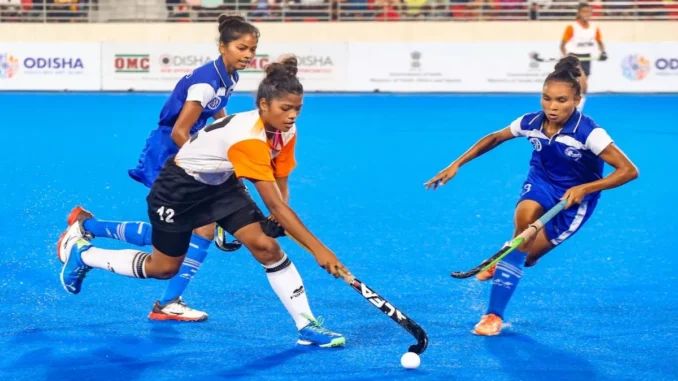 हॉकी : मप्र, हरियाणा , झारखंड और ओडिशा जूनियर महिला चैम्पियनशिप में जीते