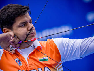 भारतीय पुरुष कंपाउंड तीरंदाजी टीम ने विश्व चैंपियनशिप में पहला स्वर्ण पदक जीता