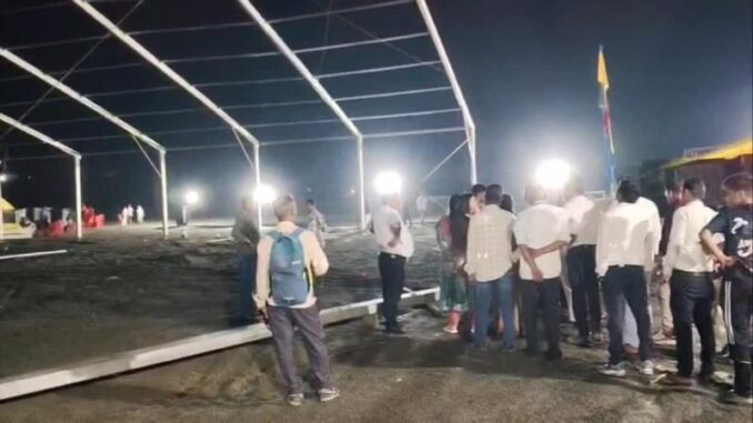 सीधी में मुख्यमंत्री के कार्यक्रम के लिए टेंट उतारने खड़े ट्रक में बोलेरो ने मारी टक्कर, चार की मौत