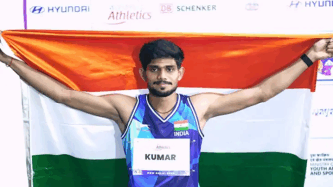 एथलेटिक्स चैंपियनशिप में शैलेश ने स्वर्ण के साथ भारत का खाता खोला, पहले दिन बने दो विश्व रिकॉर्ड