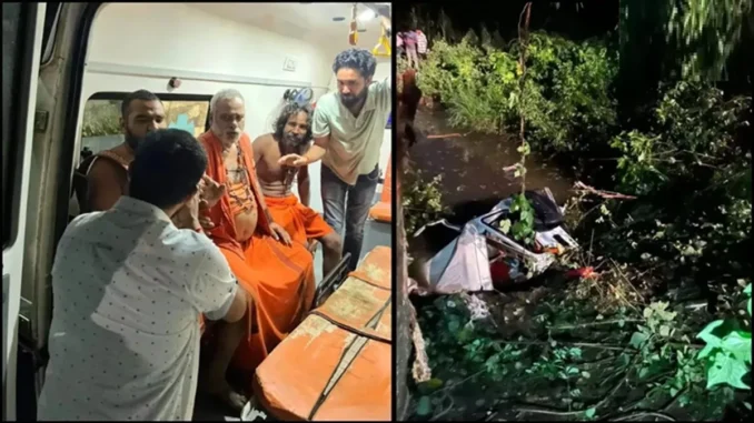 छिंदवाड़ा में साधुओं से भरी कार कुएं में गिरी, तीन की मौत