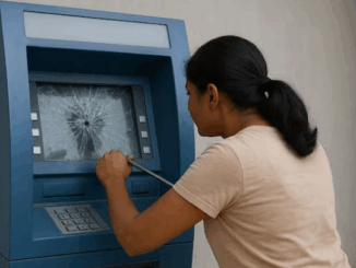 भांजे की फीस भरने के लिए महिला ने की एटीएम तोड़ने की कोशिश, गिरफ्तार