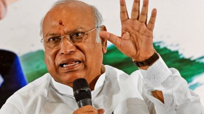 कहां है आपका ‘राजधर्म’ : मल्लिकार्जुन खरगे ने प्रधानमंत्री के मणिपुर दौरे पर कहा