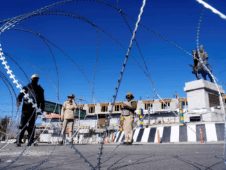 लेह शहर में पांचवें दिन भी कर्फ्यू जारी