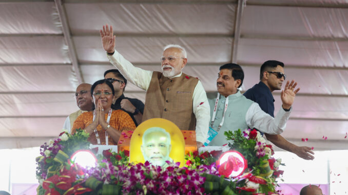 प्रधानमंत्री मोदी ने अपने जन्मदिन पर धार में देश के पहले ‘पीएम मित्र पार्क’ का शिलान्यास किया