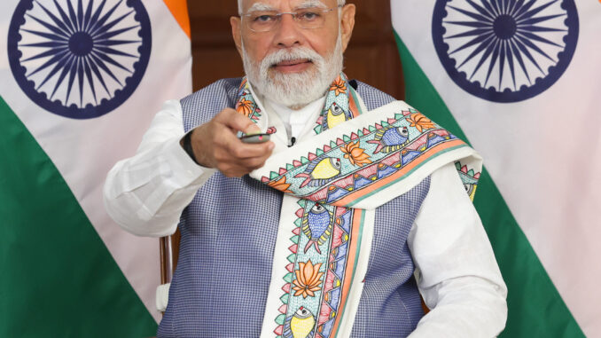 बिहार : प्रधानमंत्री मोदी ने शुरु की योजना, 75 लाख महिलाओं के खातों में 10-10 हजार रु. किए अंतरित