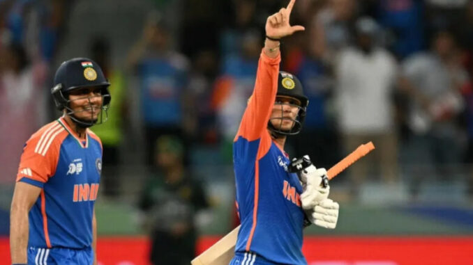 अभिषेक का तूफानी अर्धशतक, भारत ने पाकिस्तान को छह विकेट से हराया