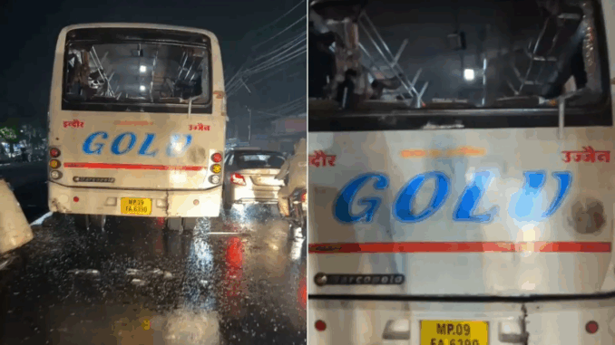 भाजपा विधायक के परिवार के ट्रैवल्स की तेज रफ्तार यात्री बस ने चार लोगों को कुचला