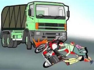 भिंड जिले में ट्रक ने दो मोटरसाइकिलों को मारी टक्कर, पांच की मौत