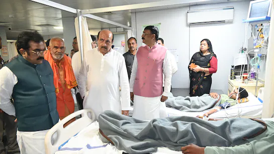 जबलपुर में मूर्ति विसर्जन के दौरान करंट लगने से दो लोगों की मौत, कई अन्य घायल