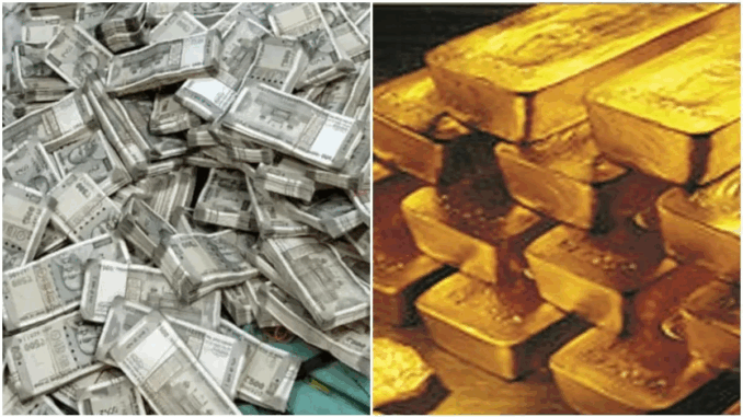 भोपाल : सेवानिवृत्त पीडब्ल्यूडी इंजीनियर के यहां छापा, करोड़ों रुपये का सोना, नकदी बरामद