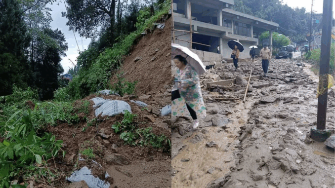दार्जिलिंग में भूस्खलन से सात लोगों की मौत, बचाव कार्य जारी
