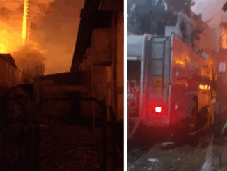 इंदौर की रसायन कारखाने में भीषण आग, कारखाना जलकर खाक, कोई जनहानि नहीं