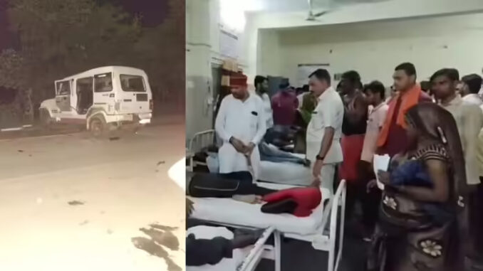 पन्ना में प्रतिमा विसर्जन यात्रा में एक वाहन के घुसने से दो लोगों की मौत, चालक गिरफ्तार