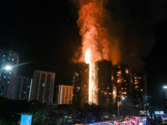 हांगकांग में ऊंची इमारतों में आग लगने की घटना में मृतकों की संख्या 44 हुई, 279 अब भी लापता