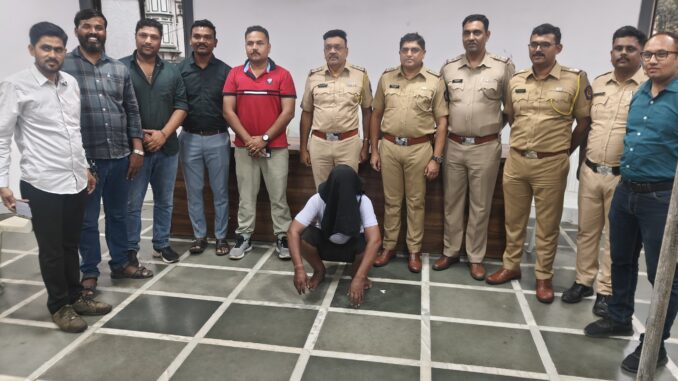 कटनी : हत्या कर 7 वर्ष से फरार इनामी बदमाश मुंबई से गिरफ्तार