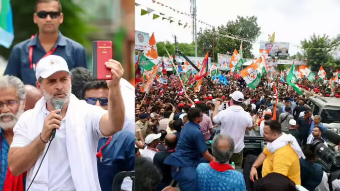 वोट चोरी' को संस्थागत रूप देने का प्रयास है विशेष गहन पुनरीक्षण अभियान : राहुल गांधी