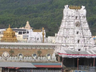 एक श्रद्धालु ने तिरुमला मंदिर को चांदी का 22 किग्रा वजनी बर्तन दान दिया