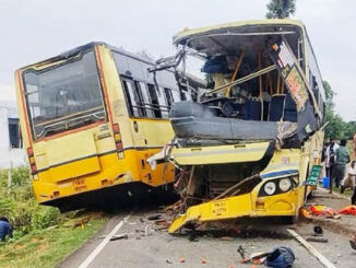 तमिलनाडु में दो सरकारी बसों की आमने-सामने की टक्कर, 11 यात्रियों की मौत