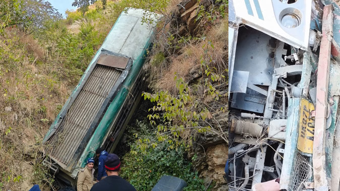 उत्तराखंड के अल्मोड़ा में बस खाई में गिरी, सात व्यक्तियों की मौत