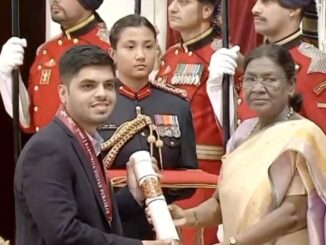 अंकुर गर्ग राष्ट्रपति पुरस्कार से सम्मानित, क्षेत्र का बढ़ाया मान