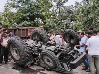 खरगोन में ट्रैक्टर-ट्रॉली के पलटने से दो लोगों की मौत, पांच अन्य लोग घायल