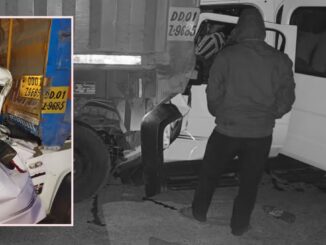 मैहर में सवारी वाहन कंटेनर से टकराया, 3 की मौत, 12 घायल