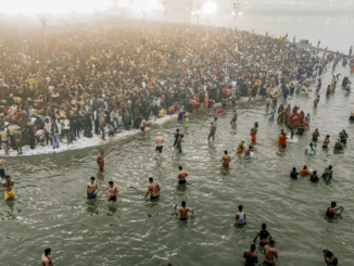 प्रयागराज : बसंत पंचमी पर 2.10 करोड़ श्रद्धालुओं ने गंगा और संगम में डुबकी लगाई