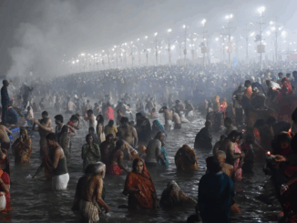 माघी पूर्णिमा पर 90 लाख श्रद्धालुओं ने गंगा में लगाई डुबकी