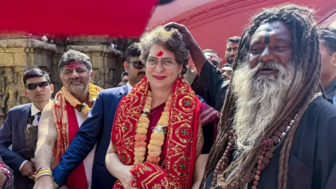 असम के मुख्यमंत्री का गौरव के परिवार को आरोप में घसीटना गलत राजनीति : प्रियंका गांधी