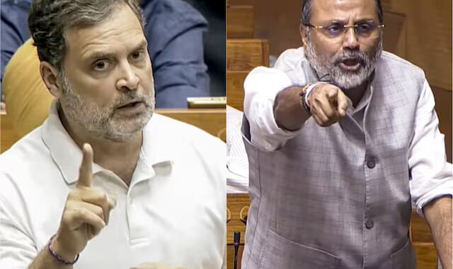 निशिकांत दुबे ने राहुल गांधी की लोकसभा सदस्यता रद्द करने के लिए नोटिस दिया