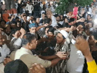 खंडवा में सोशल मीडिया पर आपत्तिजनक पोस्ट को लेकर विवाद, थाने के सामने उग्र प्रदर्शन