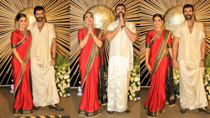 रश्मिका मंदाना, विजय देवरकोंडा ने शादी के बाद हैदराबाद में रिसेप्शन आयोजित किया