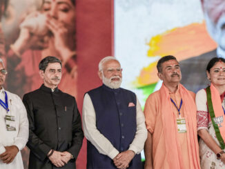 पश्चिम बंगाल में भाजपा की पहली सरकार बनी, शुभेंदु ने मुख्यमंत्री के रूप में शपथ ली
