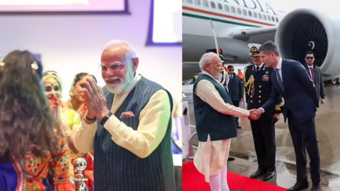 5 देशों की यात्रा का दूसरा पड़ाव, प्रधानमंत्री मोदी पहुंचे नीदरलैंड