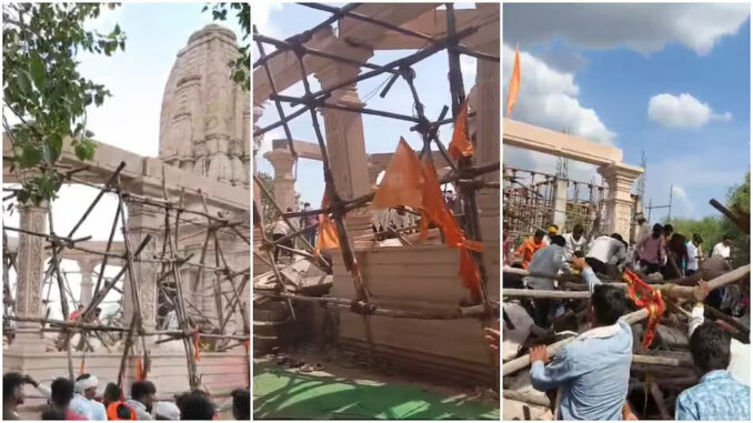 महाराष्ट्र : परभणी जिले में मंदिर की छत का एक हिस्सा गिरने से पांच लोगों की मौत, 18 घायल